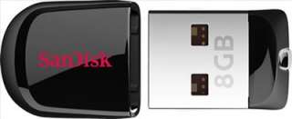 Lot of 5 Sandisk 8GB Cruzer Fit™ USB Flash Mini Pen Drive SDCZ33 