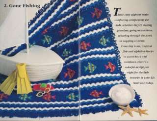 Afghans for Kids on the Go Crochet Pattern Booklet  