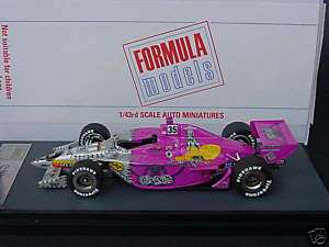 Formula 1/43 Aerosmith Dallara IRL Jeff Ward Indy 2001  