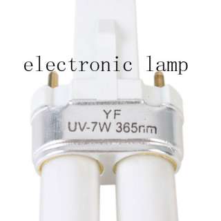 2pcs 7W ELECTRONIC Bulb Light Tube Replacement for 365nm UV Gel Lamp 