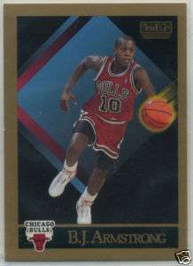 SKYBOX 1990 #37; B.J. Armstrong; Chicago Bulls  