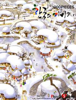 1000 Piece Jigsaw puzzles Winter of Korea  
