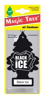 Magic tree air freshener black ice deodoriser  