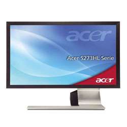 Acer S273HLAbmii 69 cm (27) LED Display 2 x HDMI VGA  