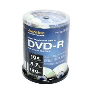  Aleratec Inc, 16x DVD R Media 100 pack (Catalog Category 