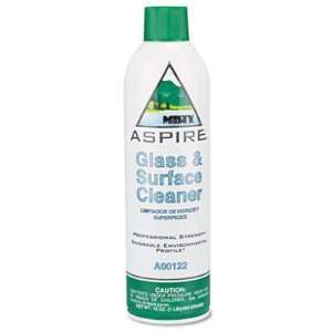  Aerosol glass and surface cleaner.