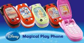 Disney Magical Play Phones, Mickey, Tinkerbell, Aurora  