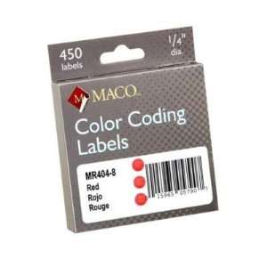  chartpak, inc Maco Color Coding Label MACMR4048 Office 