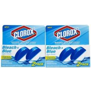  Clorox Bleach & Blue Automatic Toilet Bowl Cleaner, 2 ct 2 
