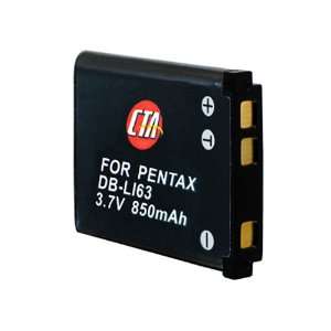  CTA Digital DB LI63 Replacement Battery for Pentax D LI63 