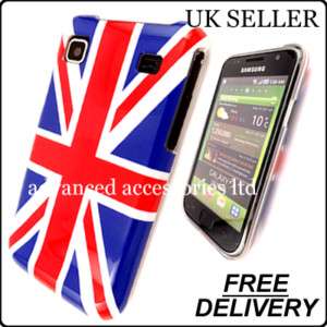 FOR SAMSUNG i9000 GALAXY S UNION JACK HARD CASE COVER  
