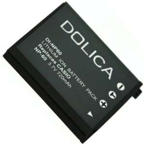  Dolica DI NP60 720mAh Casio Battery