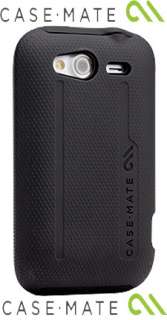 NEW BLACK CASE MATE TOUGH CASE SKIN FOR HTC WILDFIRE S  