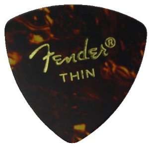  Fender 346 Shell Guitar Pick Thin 1 Dozen Musical 