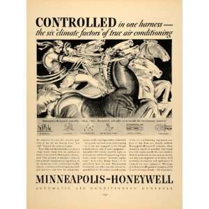  1934 Ad Minneapolis Honeywell Automatic Control AC 