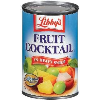 Libbys Fruit Cocktail In Heavy Syrup, 15.25 Ounces Cans (Pack of 12)