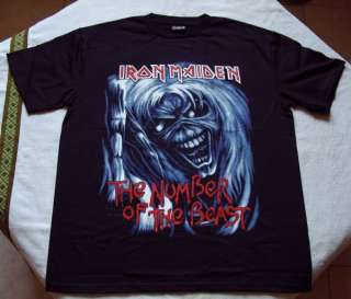 IRON MAIDEN  T SHIRT   The Number Of The Beast #3   XL   NEUF