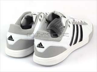 Adidas Bian M White/Black/Grey Classic Low 3 Stripes 2011 Mens G51716 