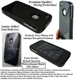 Premium STRONG TPU Case Skin Bumper Cover 4 iPhone 4 4S 4GS  
