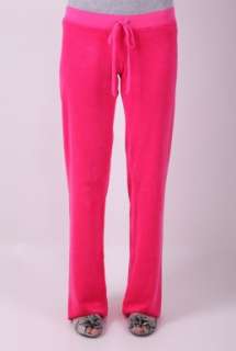 Pink Basic Terry Drawstring Pant by Juicy Couture   Pink   Buy 