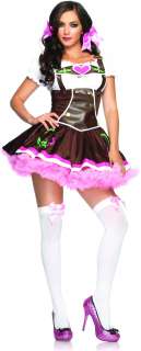 Lil German Girl Adult Costume   Includes Dress. Does not include 