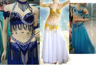 professional belly dance costumes red  