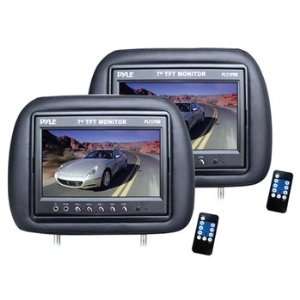  Quality Pyle PL71PHB Headrest Pair with Built in 7 TFT LCD Monitors 