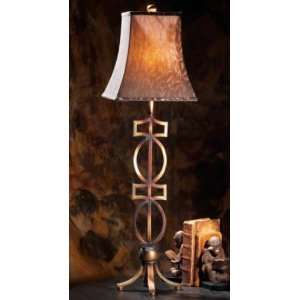  APLM0289   Link Bronze Finish Metal Table Lamp