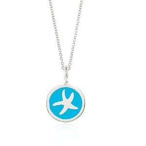  Girls Starfish Necklace In Silver Jewelry