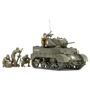   TAMIYA MODELS   1/35 US M5A1 Light Tank (Plastic Models) Toys & Games