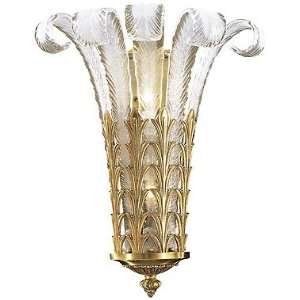 Art Deco Lighting Fixtures. Art Deco Plume Glass Sconce With French 