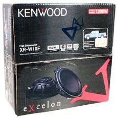   EXCELON XR W10F 10 1200W SHALLOW SUBWOOFER 613815580515  