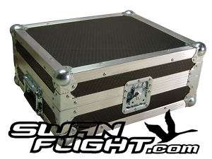 Flight Case Swan Deck Turntable Technics SL1210 Hex  