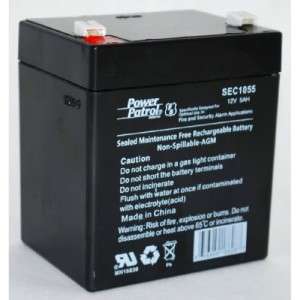 12V 5AH Sealed Lead Acid Battery 12 Volt 5 AH Home Security Alarm 