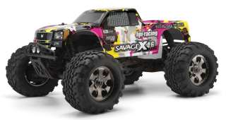 HPI Racing 1/8 Savage X 4.6 2.4GHz RTR Pink 105644 NEW  
