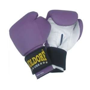  Boxing Bag Gloves in Vinyl 16oz PURPLE