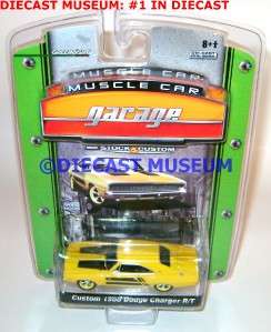   DODGE CHARGER R/T CUSTOM MUSCLE CAR GARAGE DIECAST GREENLIGHT  