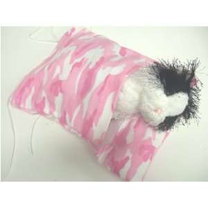  Sleeping Bag for Webkinz   Pink Camos Toys & Games