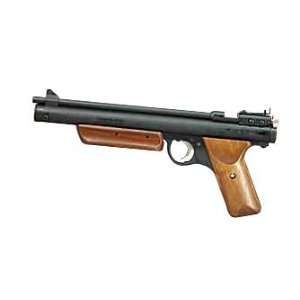   22 Air pistol .22 460FPS 9.38 Black Wood Pump Box Single Shot Sports