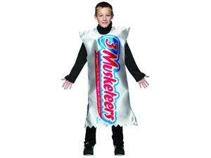   3 Musketeers Chocolate Candy Bar Wrapper Tunic Costume 