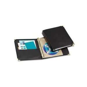 EA   Presentation ring binder features a flexible cover made of soft 