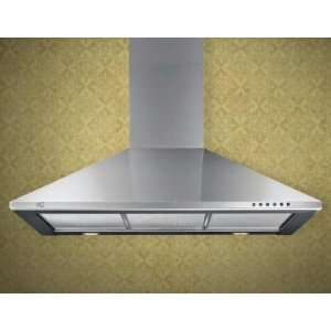 XOB30S 30 Inch 600 CFM Wall Mount Chimney Hood in Stainless  