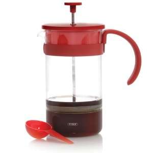  HuesNBrews 36 Ounce Scarlet French Press, 1 Pack Kitchen 