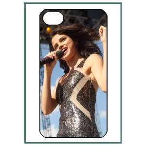  Selena Gomez Pop Star iPhone 4 iPhone4 Black Designer Hard 