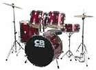 CB 5pc drum set w/ throne Mirror Wine Red cb5nmwr