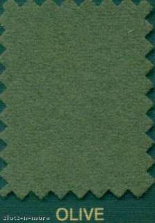 Billiard / Pool Table Cloth Felt Fabric 80/20 ~OLIVE~  