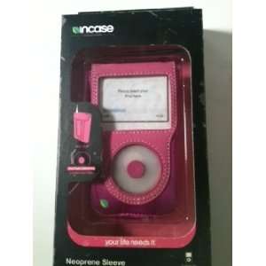  Incase iPod 5th Generation Neoprene Sleeve   Pink (CL56061 