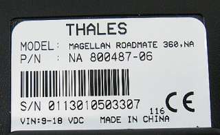 Magellan RoadMate 360 Automotive GPS Receiver BOXED 00763357112221 