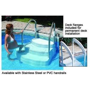  Oasis In Ground Swimming Pool Steps with PVC plastic 