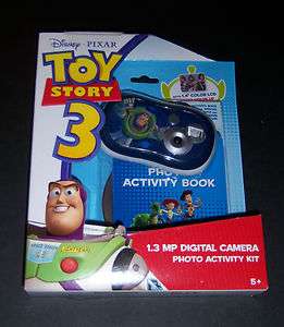 New Disney Pixar Toy Story Digital Kids Camera Photo Activity Kit Buzz 